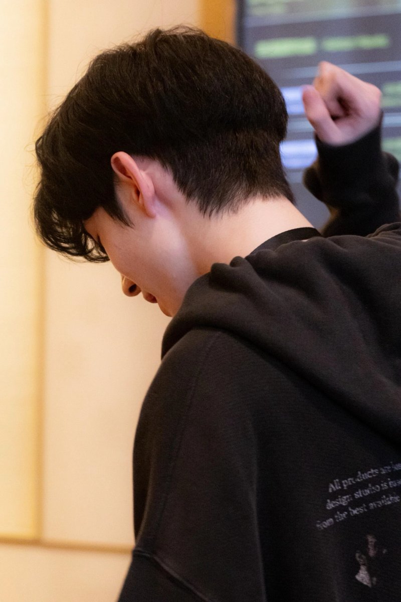 Black Graphic Print Hoodie Sweatshirt view