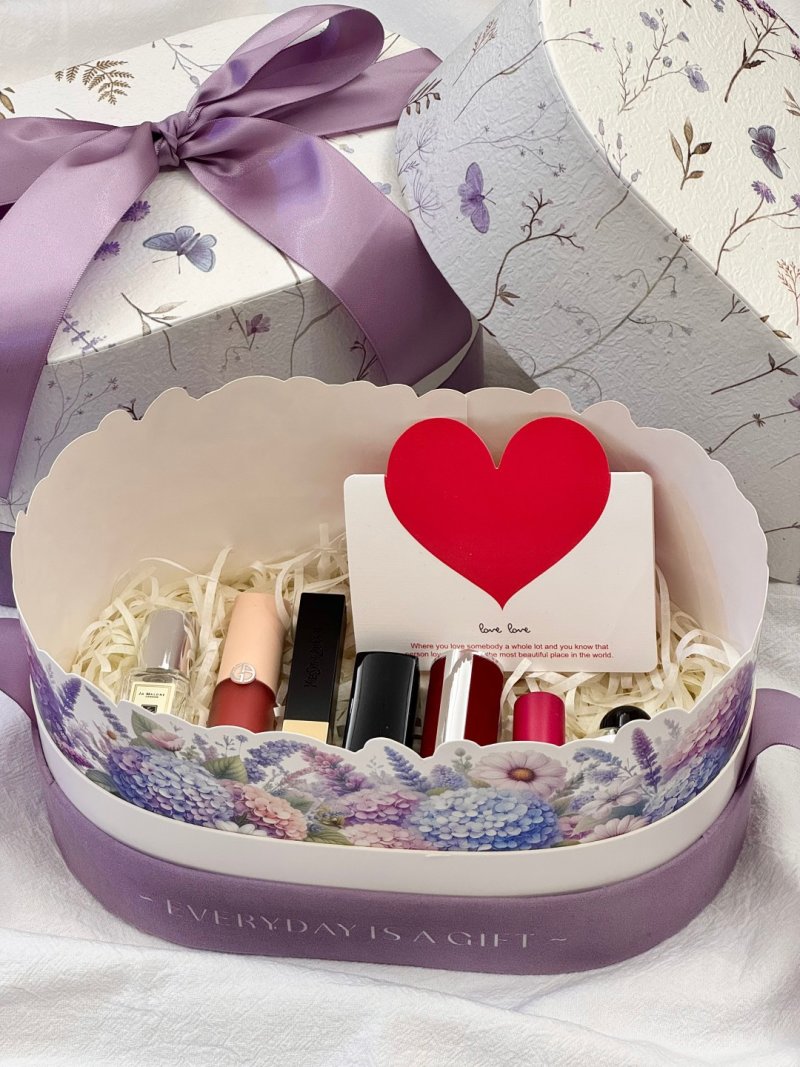 Purple Spring Luxury Cosmetics & Fragrance Gift Set - 6 Pieces view