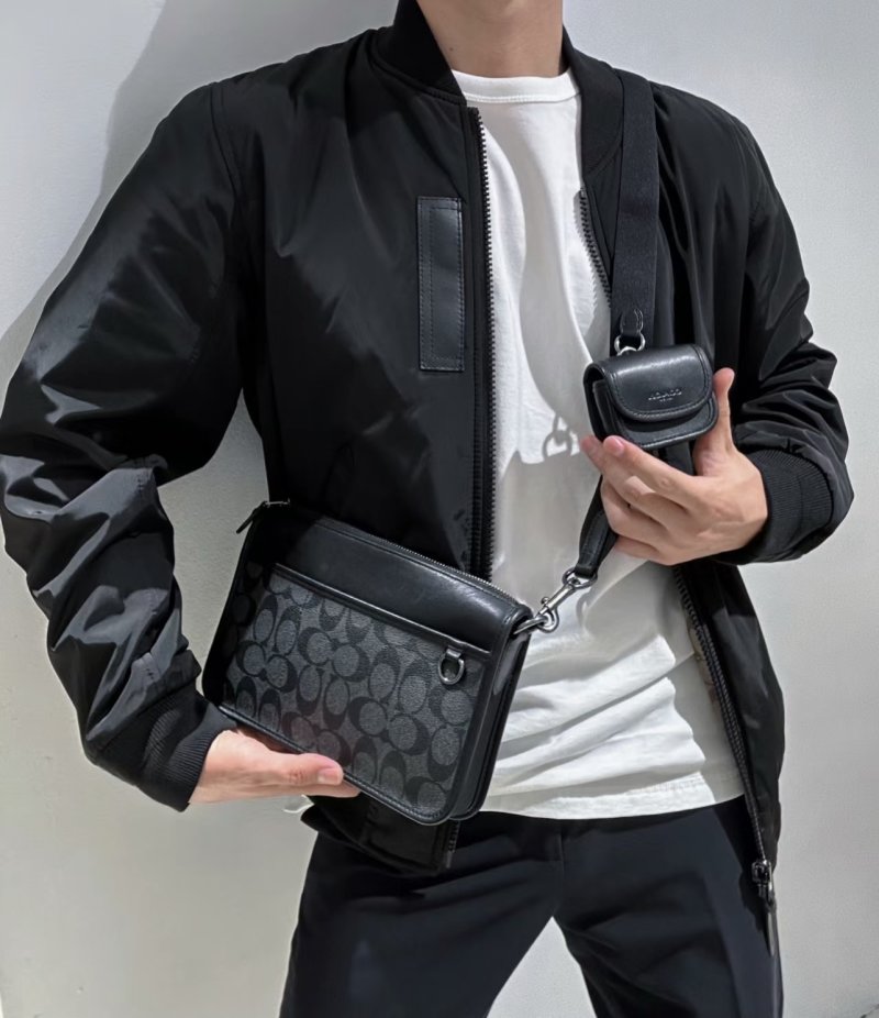 Gucci GG Supreme Black Leather Backpack with Red Web Straps view