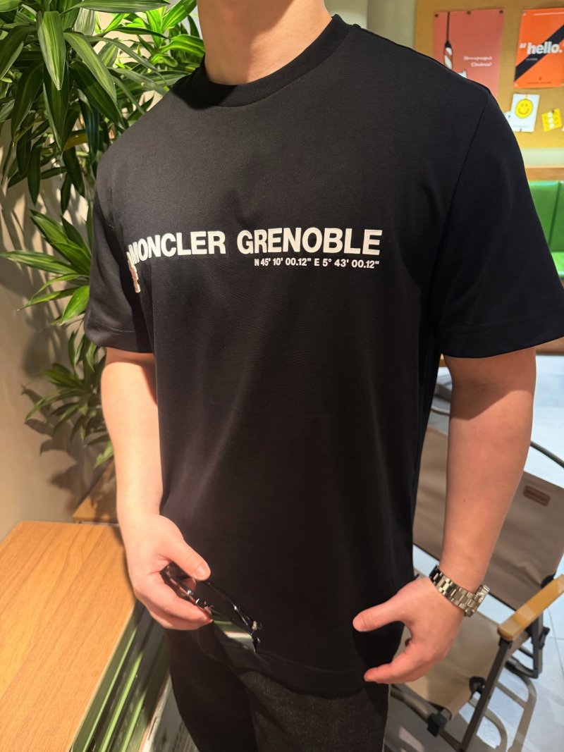 Moncler Grenoble Black T-Shirt