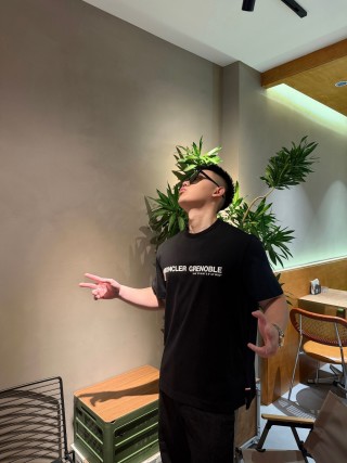 Moncler Grenoble Black T-Shirt view 4