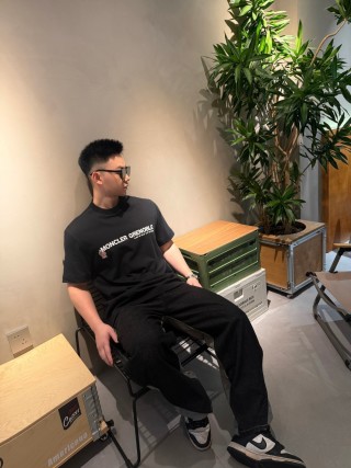 Moncler Grenoble Black T-Shirt view 7