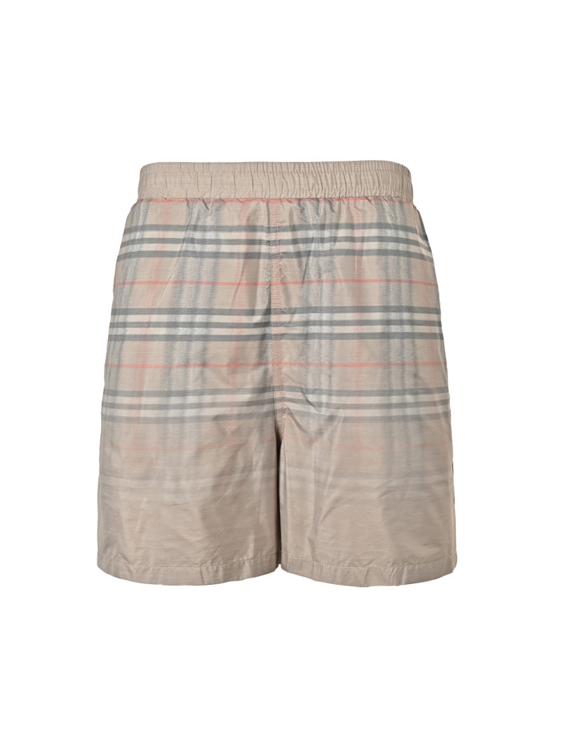 Burberry Beige Check Swim Shorts view
