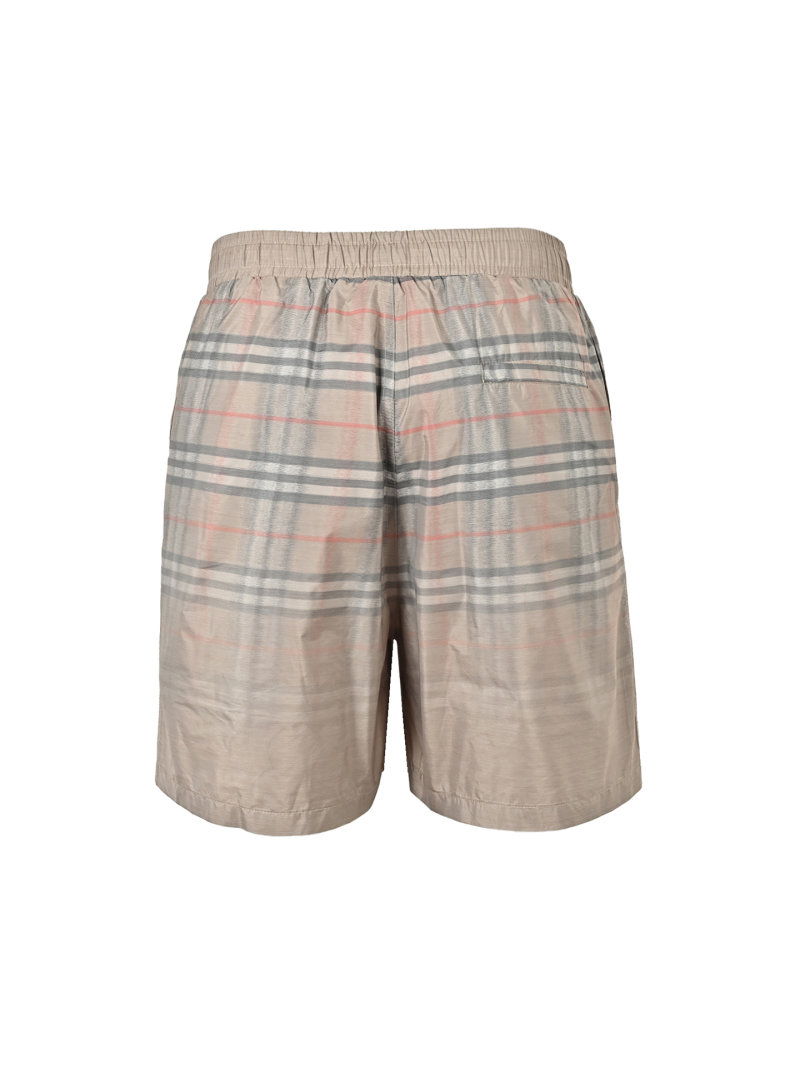 Burberry Beige Check Swim Shorts view