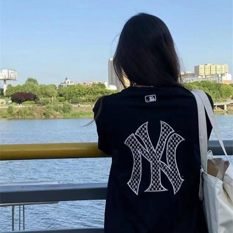 MLB Yankees NY Back Logo T-Shirt Black