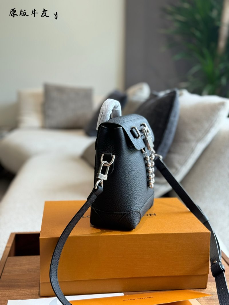 Louis Vuitton Steamer 15 Handbag Black Colorado Leather view