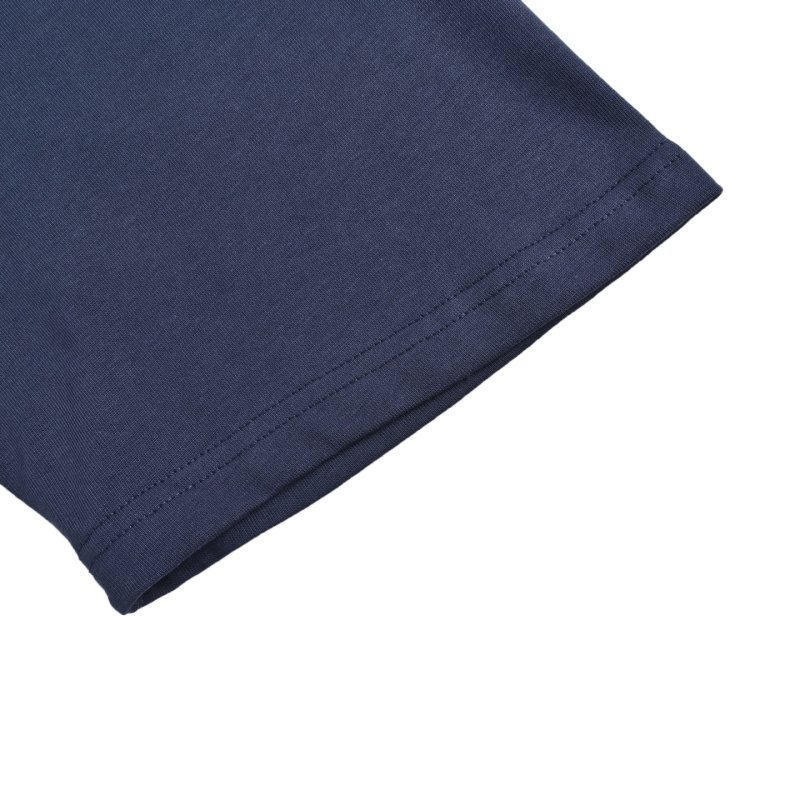 Navy Short Sleeve T-Shirt with Studded Star Wings Print view