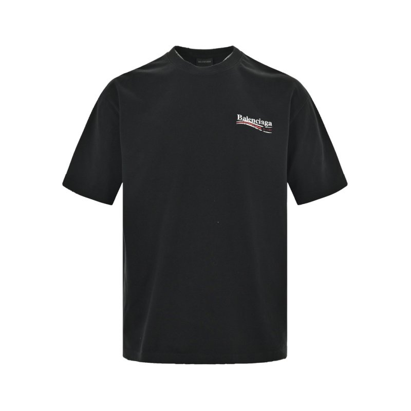 Balenciaga Black Logo Short Sleeve T-Shirt view