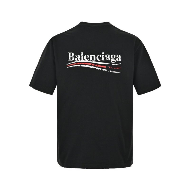 Balenciaga Black Logo Short Sleeve T-Shirt view