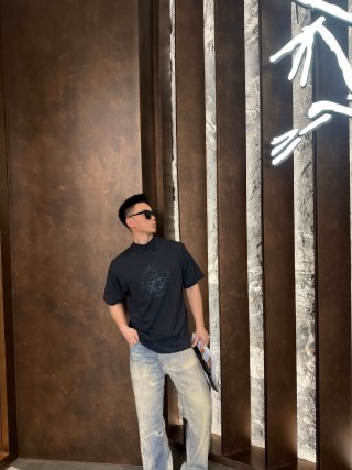 Chrome Hearts Black Vintage Seal Logo T-Shirt view 8