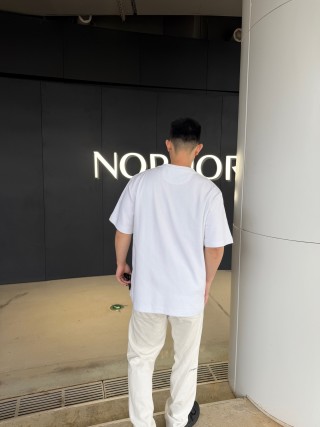 Fendi White Crew Neck Short Sleeve T-Shirt view 3