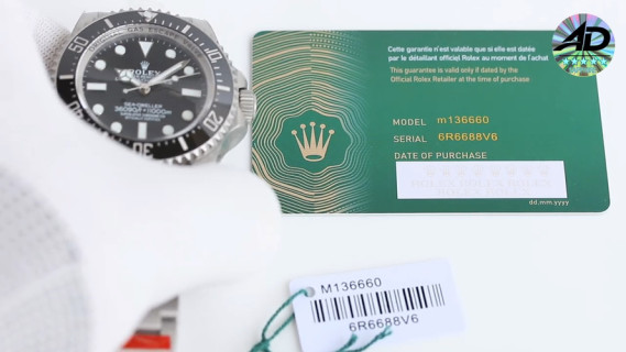 Rolex Submariner 44mm Black Dial Steel Watch