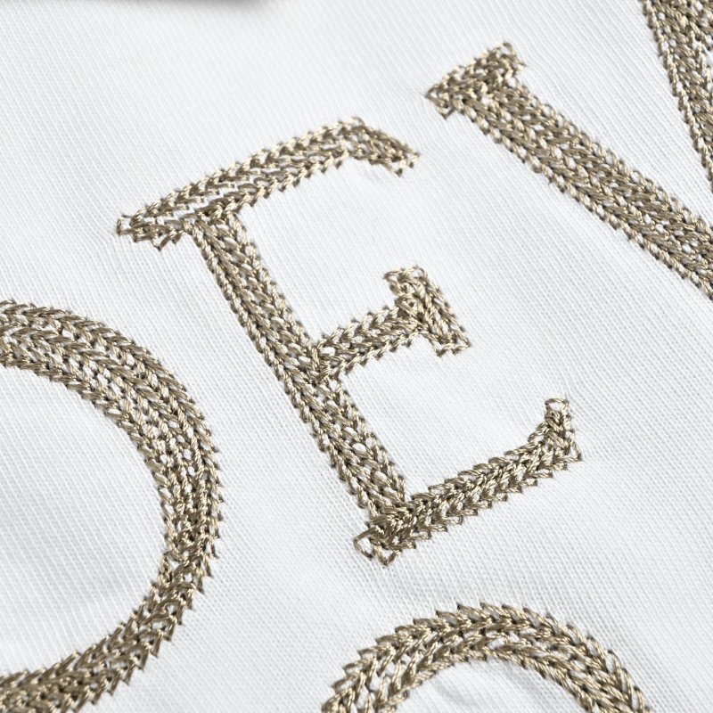 Loewe Logo Print White T-Shirt view