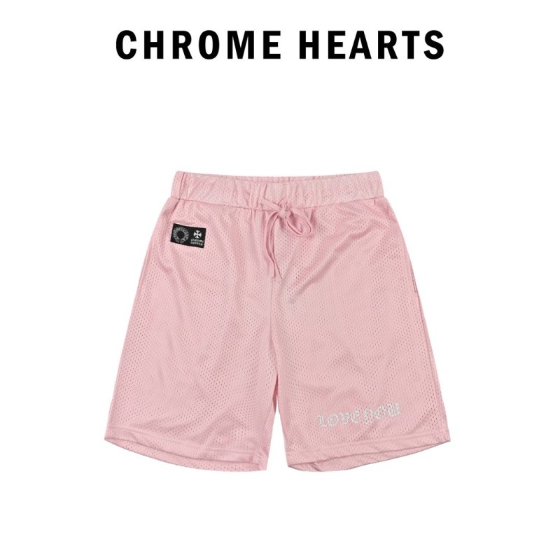 Essentials Pink Mesh Logo T-Shirt view
