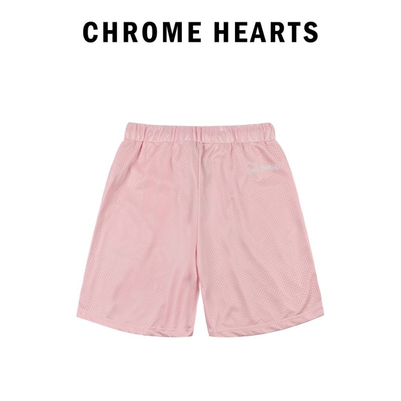 Essentials Pink Mesh Logo T-Shirt view