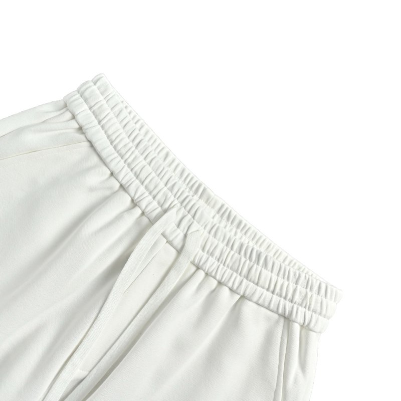 Burberry White Logo Shorts view
