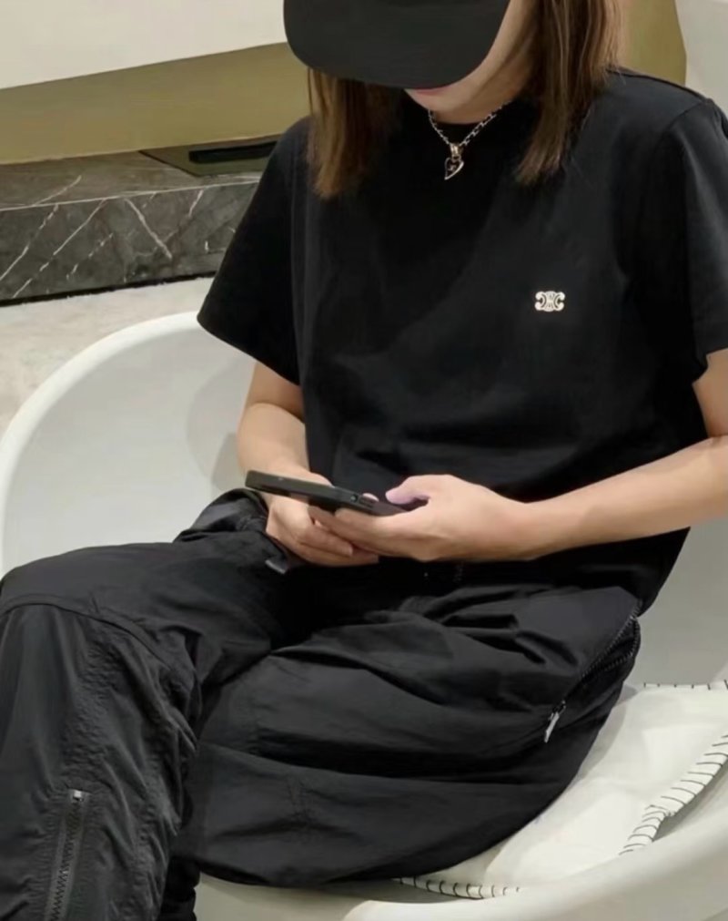 Chrome Hearts Black Short Sleeve T-Shirt