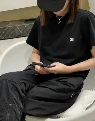 Chrome Hearts Black Short Sleeve T-Shirt
