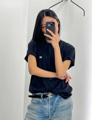 Chrome Hearts Black Short Sleeve T-Shirt view 6