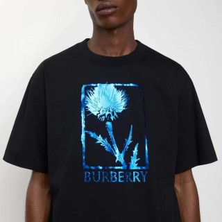 Burberry Thistle Print Black T-Shirt