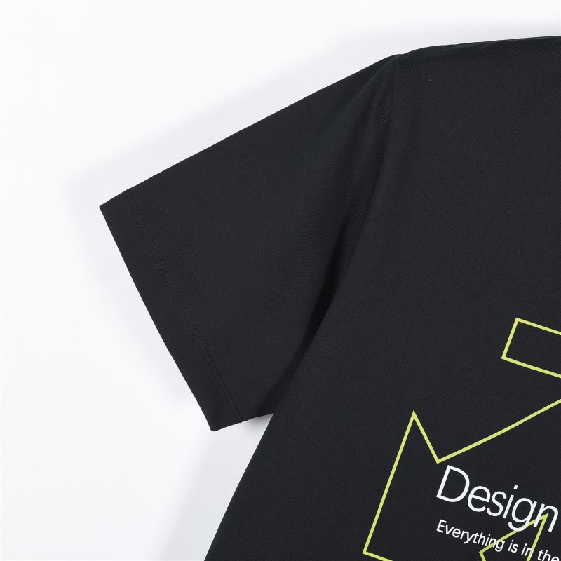 Black Design That Moves Graphic T-Shirt view