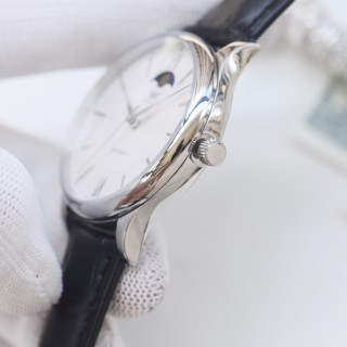 IWC Portugieser Automatic Moon Phase Black Dial Watch view 7