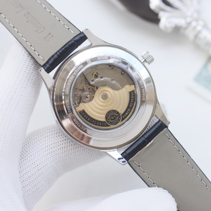 IWC Portugieser Automatic Moon Phase Black Dial Watch view