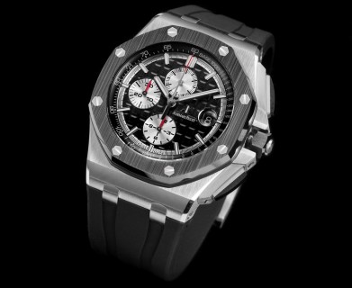 Audemars Piguet Royal Oak Offshore Chronograph Black Dial view 2