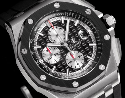 Audemars Piguet Royal Oak Offshore Chronograph Black Dial view 3