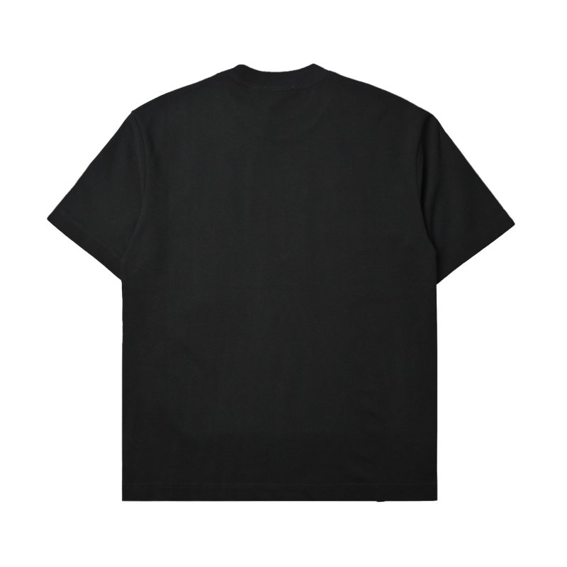 Balenciaga Gold Logo Black T-Shirt view