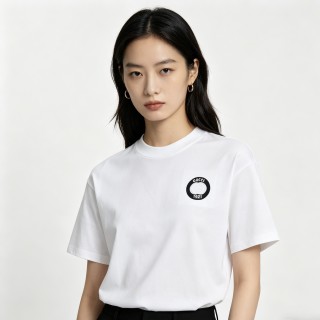 Gucci 1921 Logo Short Sleeve T-Shirt White