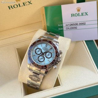 Rolex Daytona Ice Blue Chronograph Steel Watch