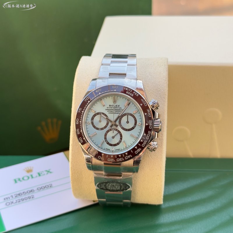 Rolex Daytona Ice Blue Chronograph Steel Watch view