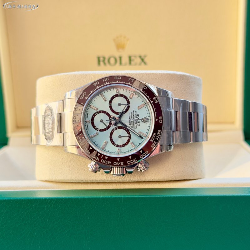 Rolex Daytona Ice Blue Chronograph Steel Watch view