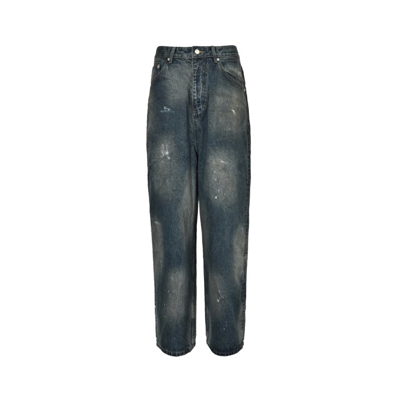 Dark Wash Relaxed Fit Jeans view