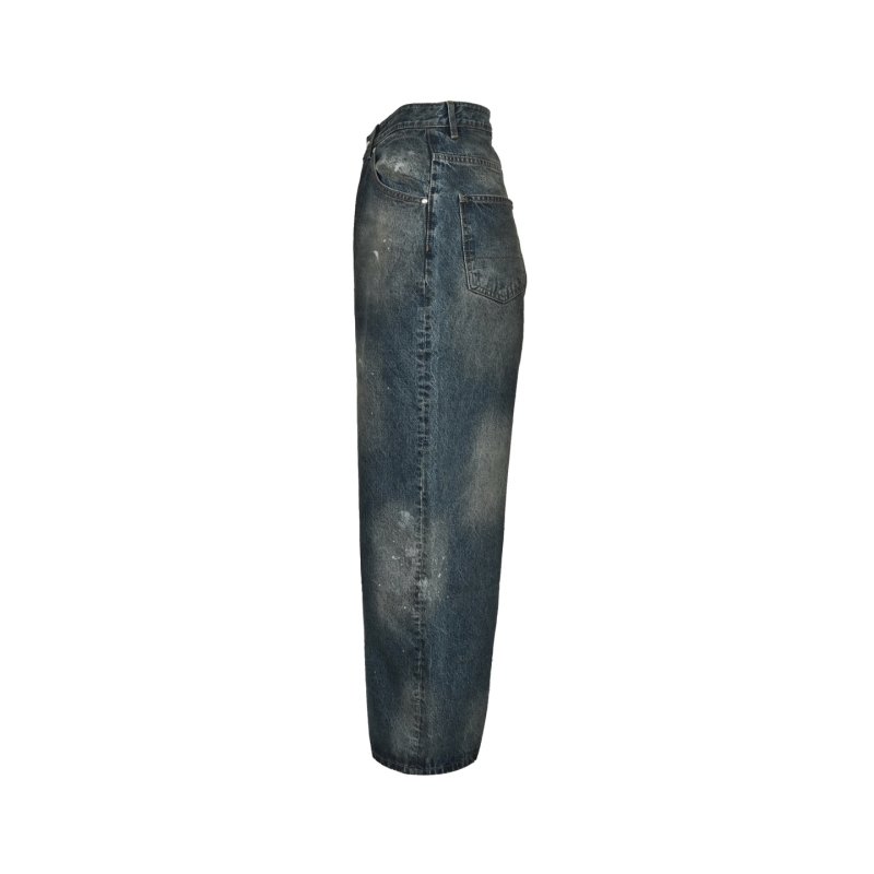 Dark Wash Relaxed Fit Jeans view