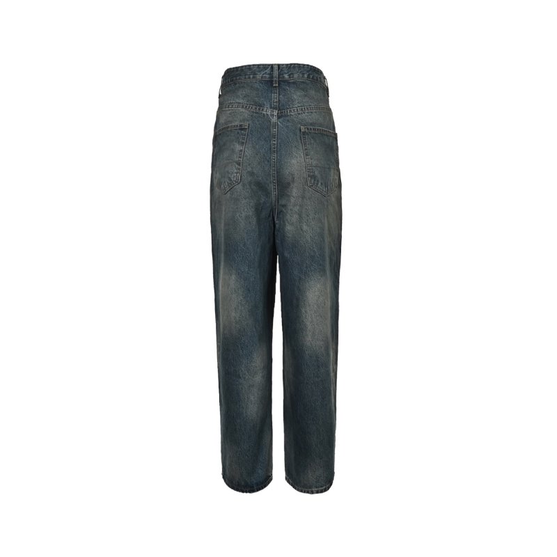 Dark Wash Relaxed Fit Jeans view