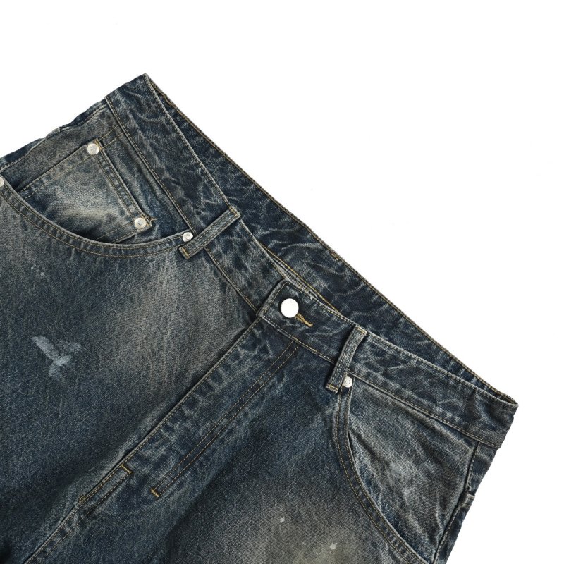 Dark Wash Relaxed Fit Jeans view