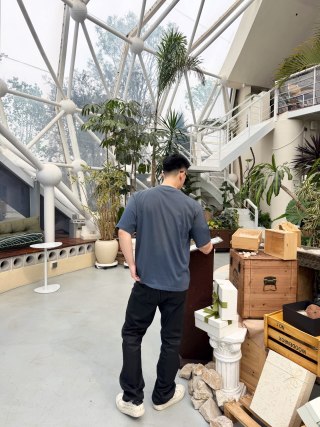 Acne Studios Stockholm 1996 Blue T-Shirt view 3