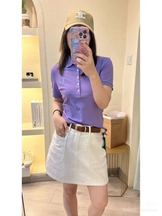 Ralph Lauren Purple Polo Shirt Women
