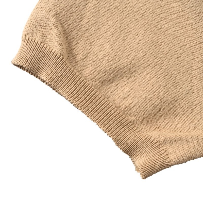 Minimalist Beige Short Sleeve T-Shirt view