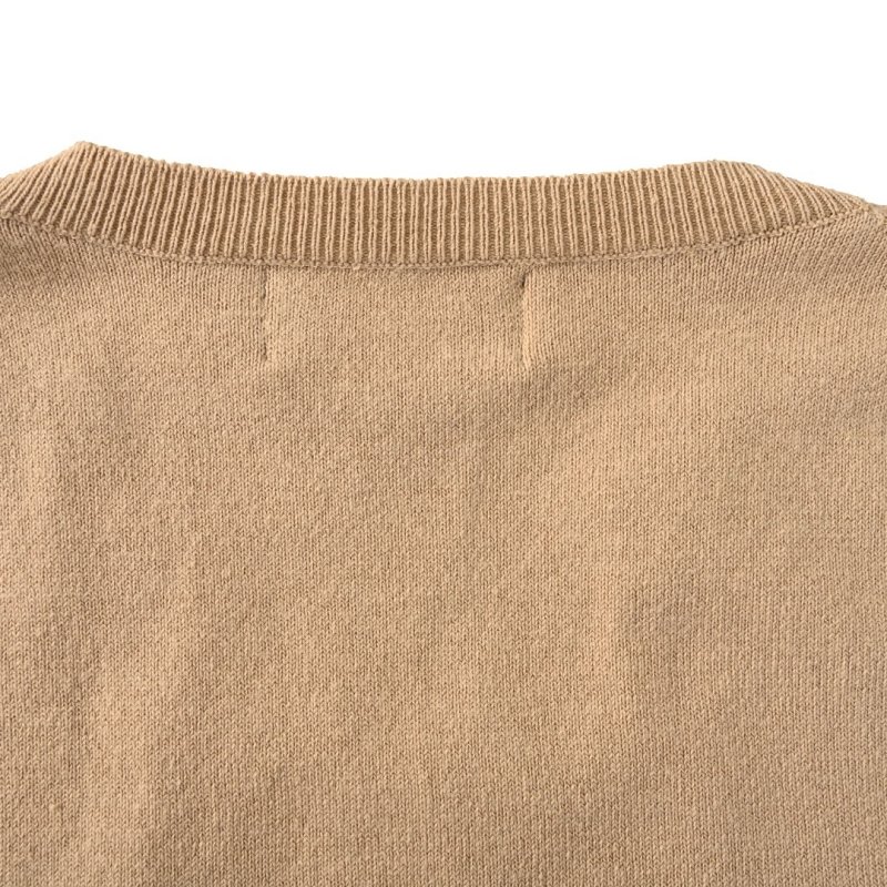 Minimalist Beige Short Sleeve T-Shirt view