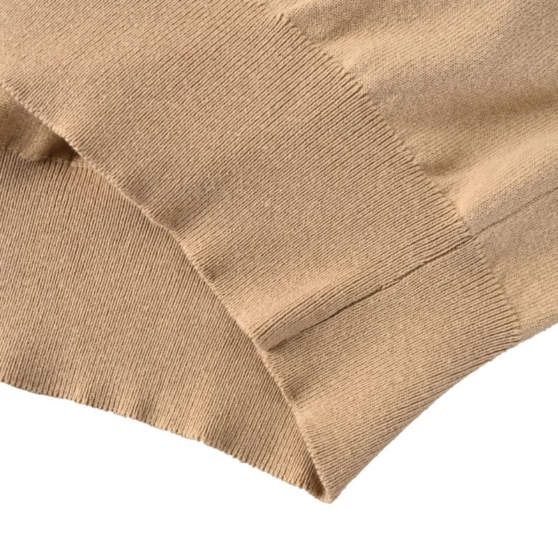 Minimalist Beige Short Sleeve T-Shirt view