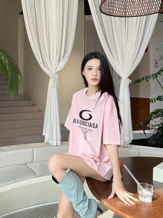 Balenciaga Everyday Rock n Roll Pink T-Shirt view 3