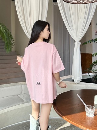 Balenciaga Everyday Rock n Roll Pink T-Shirt view 8