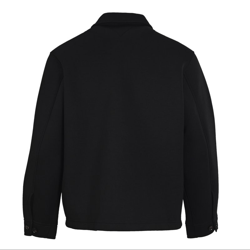 Stone Island Charcoal Grey Overshirt Jacket with Woven Pocket view