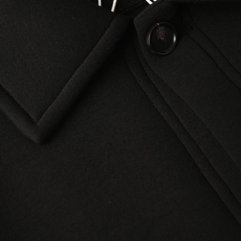 Stone Island Charcoal Grey Overshirt Jacket with Woven Pocket view