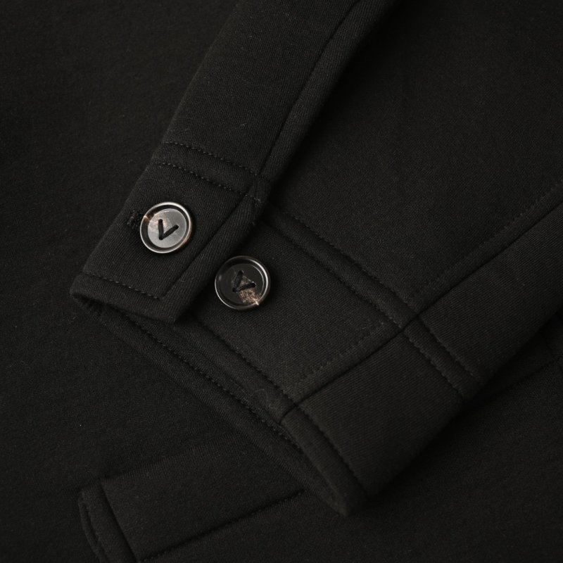 Stone Island Charcoal Grey Overshirt Jacket with Woven Pocket view