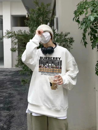 Burberry Horseferry House Cream Sweatshirt view 4