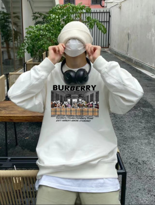 Burberry Horseferry House Cream Sweatshirt view 5
